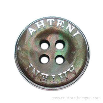 ABS Button, Available in Various Designs, Customized Sizes are Accepted